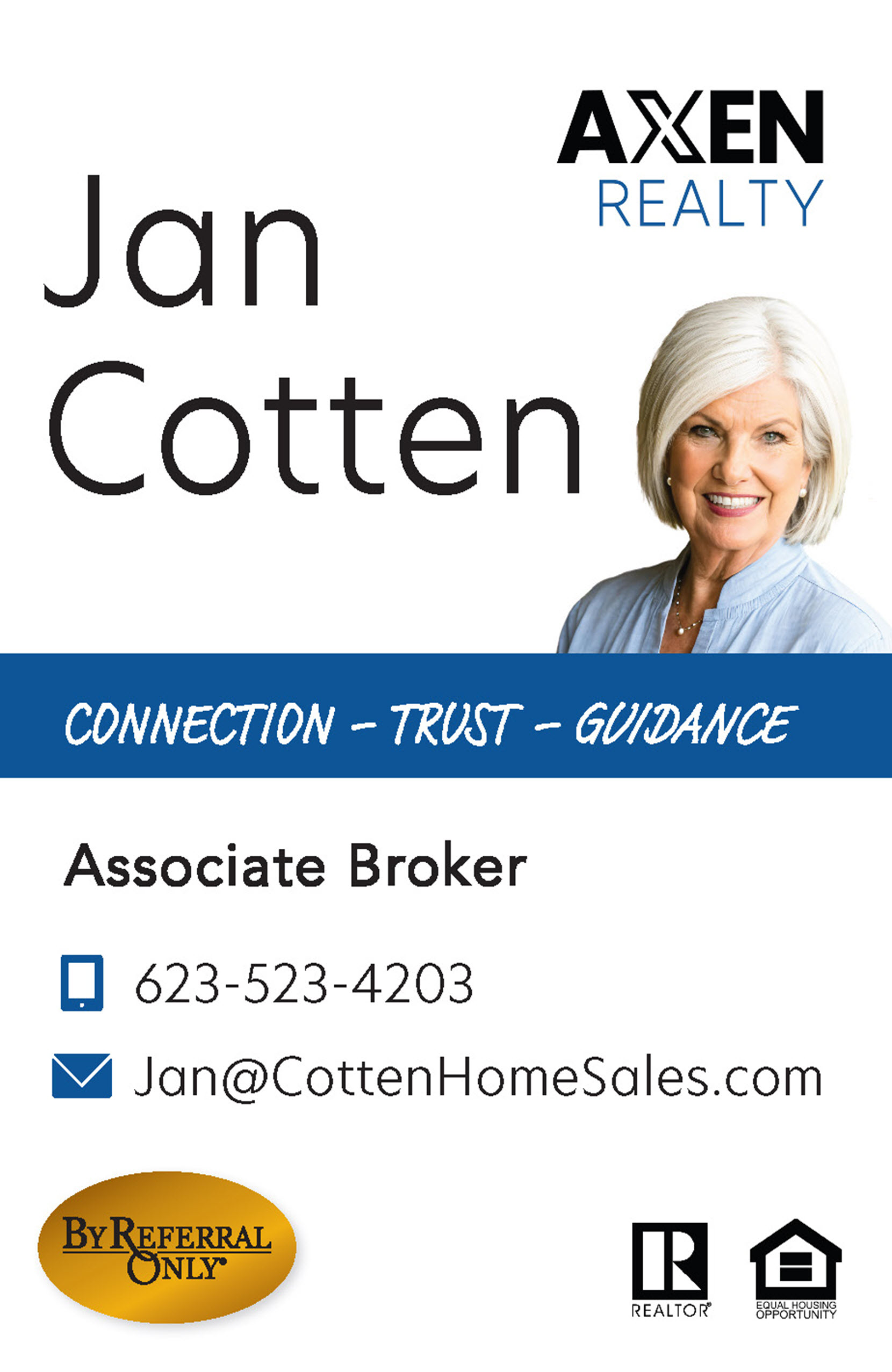Your Real Estate Consultant For Life by Jan Cotten, book cover